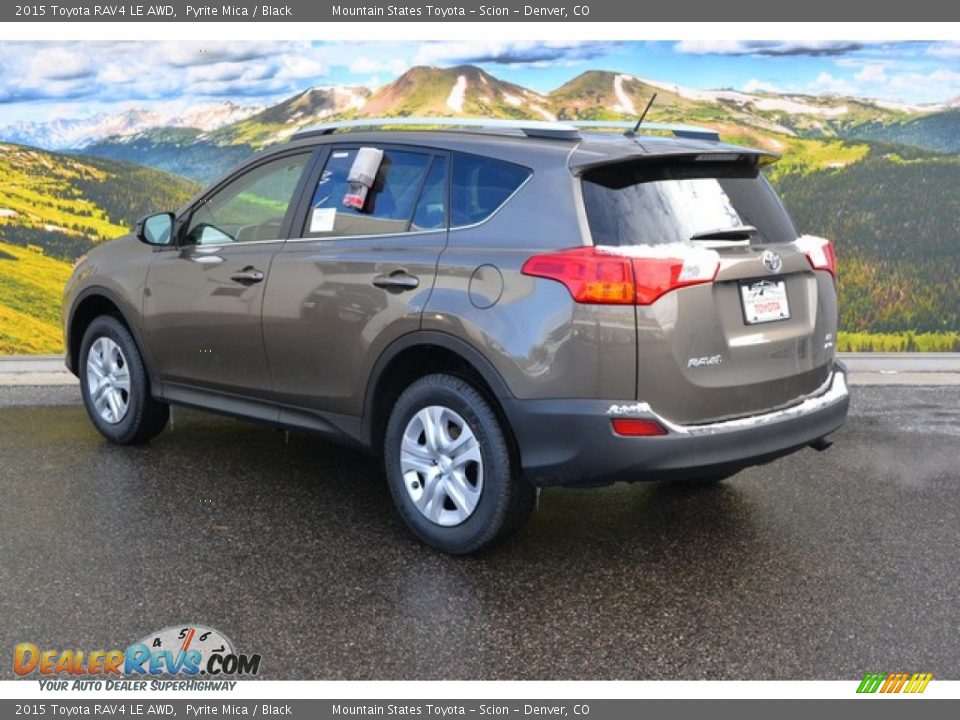 2015 Toyota RAV4 LE AWD Pyrite Mica / Black Photo #3