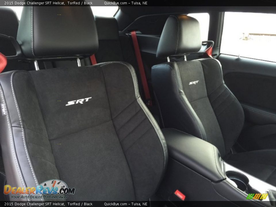 Front Seat of 2015 Dodge Challenger SRT Hellcat Photo #7