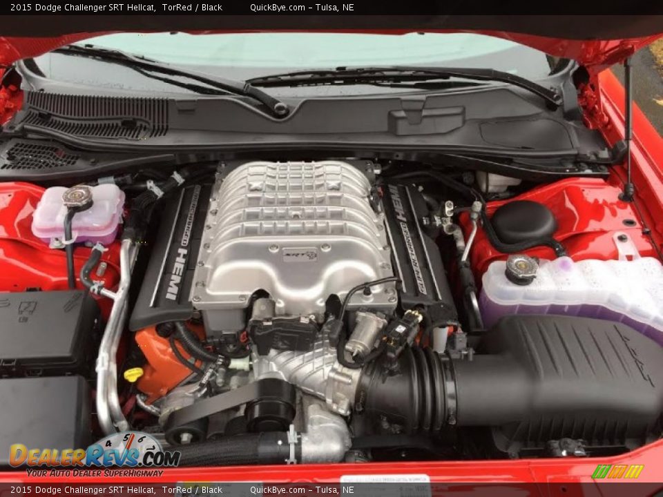 2015 Dodge Challenger SRT Hellcat 6.2 Liter SRT Hellcat HEMI Supercharged OHV 16-Valve VVT V8 Engine Photo #9