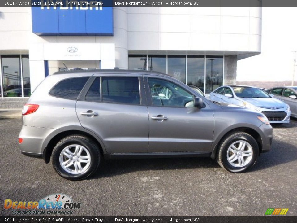 2011 Hyundai Santa Fe GLS AWD Mineral Gray / Gray Photo #2