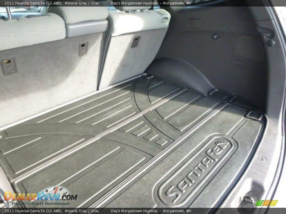2011 Hyundai Santa Fe GLS AWD Mineral Gray / Gray Photo #6