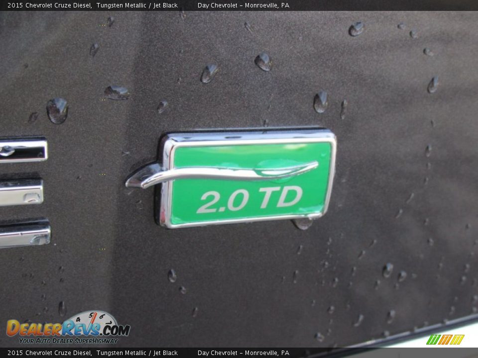 2015 Chevrolet Cruze Diesel Tungsten Metallic / Jet Black Photo #6