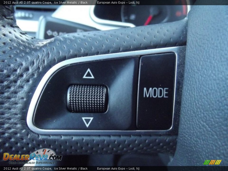 2012 Audi A5 2.0T quattro Coupe Ice Silver Metallic / Black Photo #17