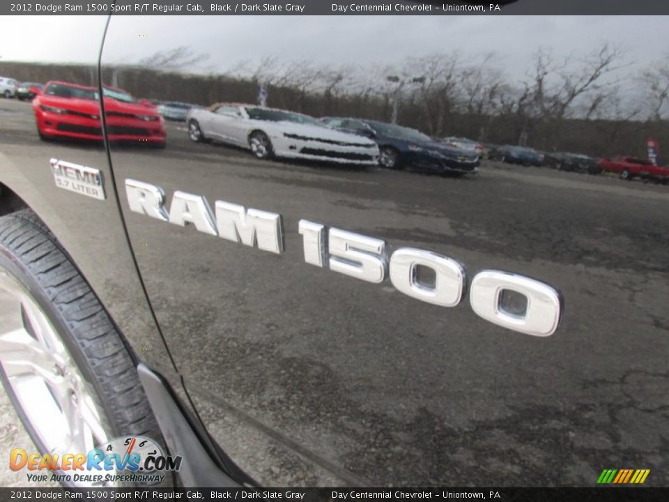 2012 Dodge Ram 1500 Sport R/T Regular Cab Black / Dark Slate Gray Photo #18