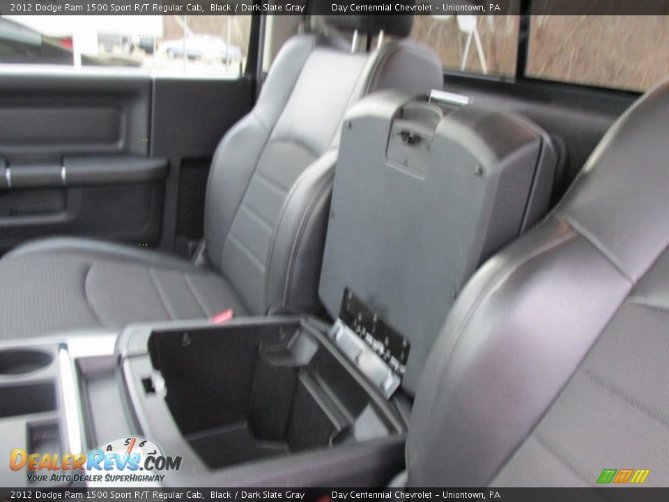 2012 Dodge Ram 1500 Sport R/T Regular Cab Black / Dark Slate Gray Photo #23