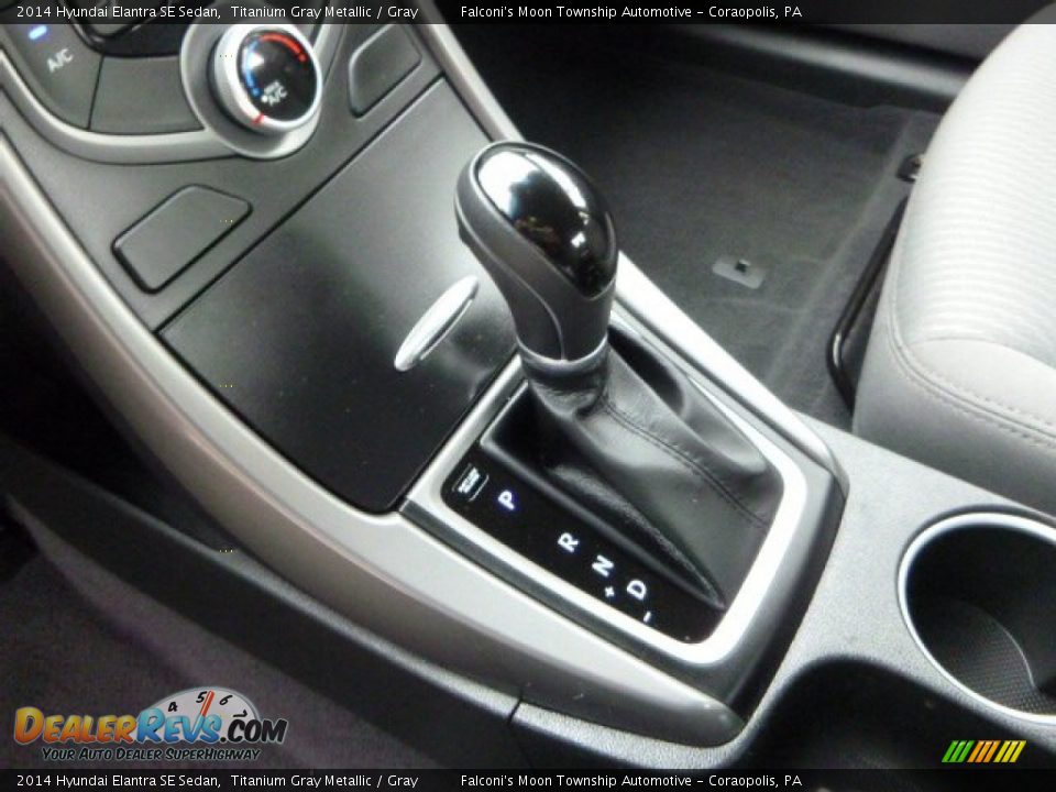 2014 Hyundai Elantra SE Sedan Titanium Gray Metallic / Gray Photo #21