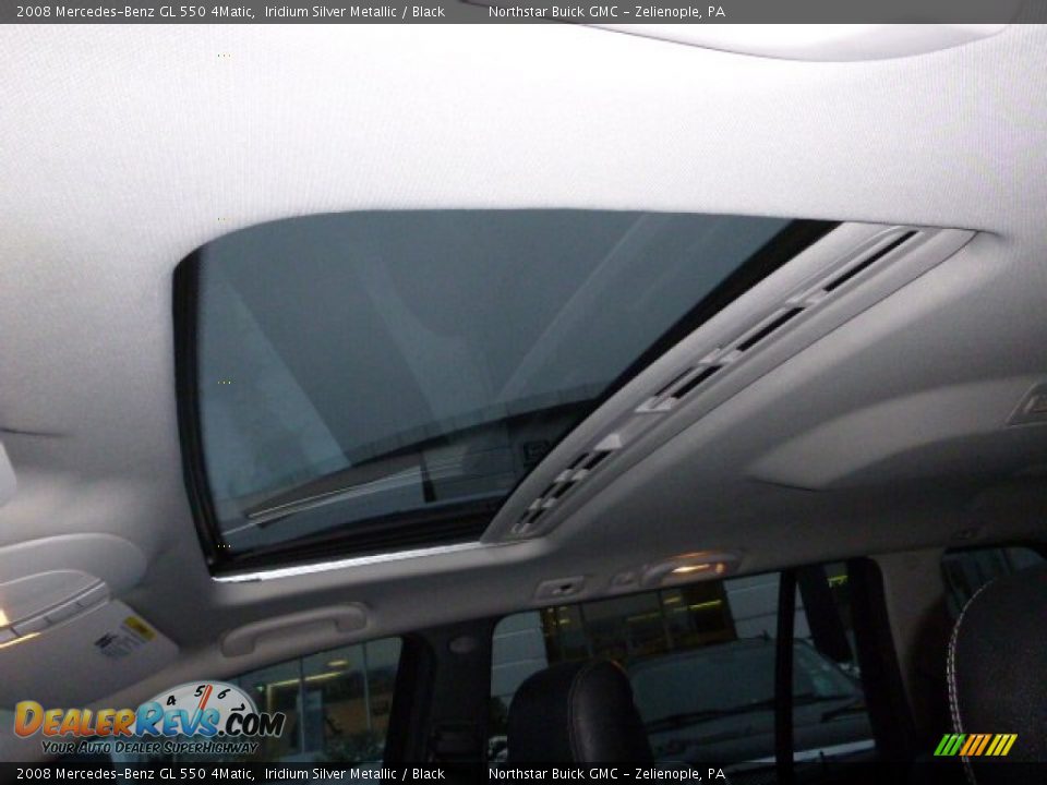 2008 Mercedes-Benz GL 550 4Matic Iridium Silver Metallic / Black Photo #15