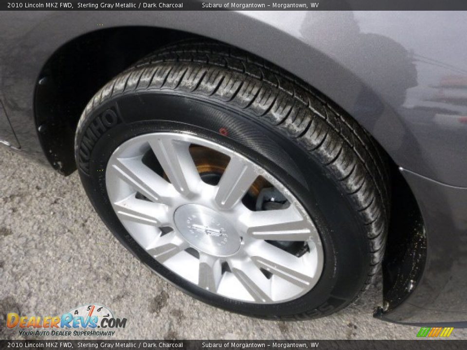 2010 Lincoln MKZ FWD Sterling Gray Metallic / Dark Charcoal Photo #9