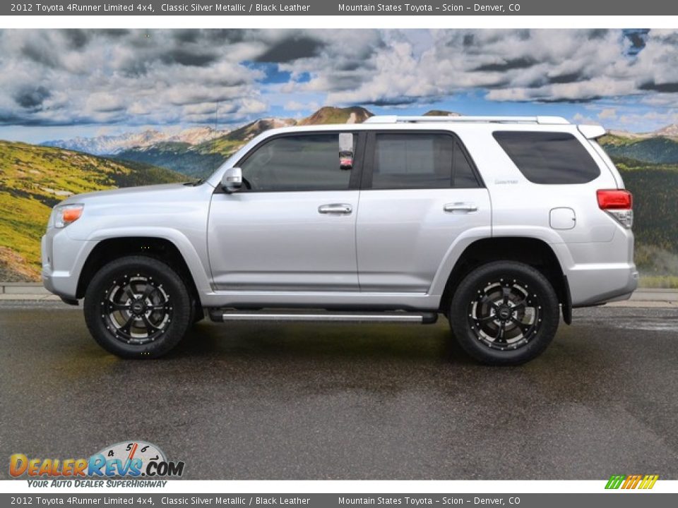 2012 Toyota 4Runner Limited 4x4 Classic Silver Metallic / Black Leather Photo #6