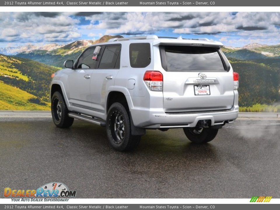 2012 Toyota 4Runner Limited 4x4 Classic Silver Metallic / Black Leather Photo #7