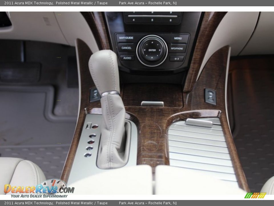 2011 Acura MDX Technology Polished Metal Metallic / Taupe Photo #15