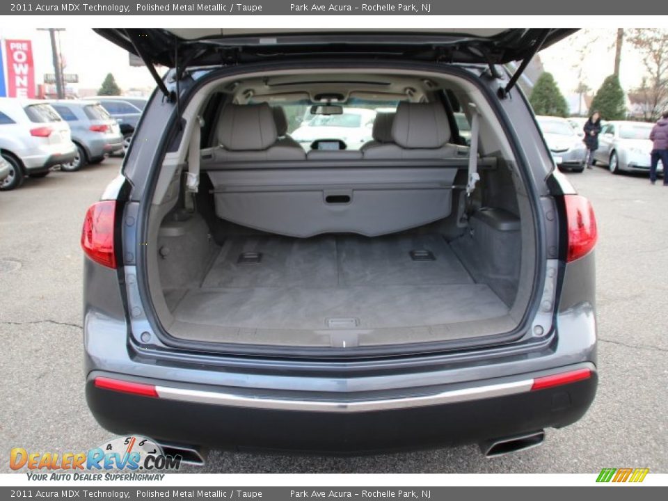 2011 Acura MDX Technology Polished Metal Metallic / Taupe Photo #21