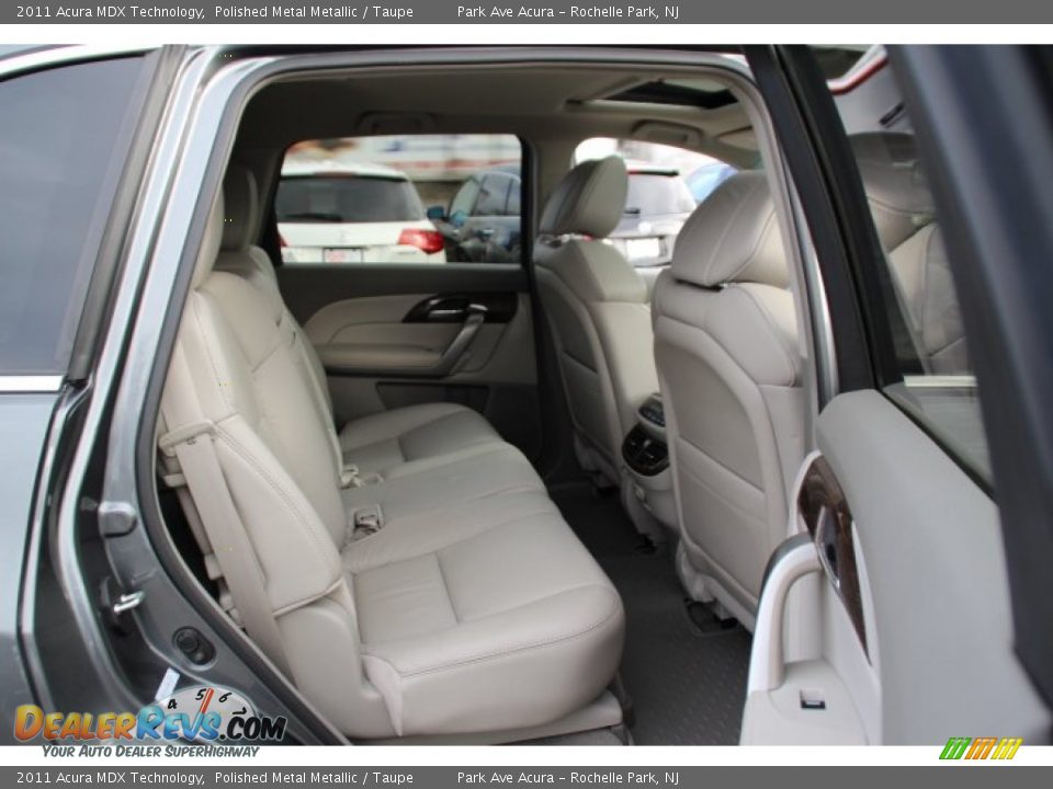2011 Acura MDX Technology Polished Metal Metallic / Taupe Photo #24