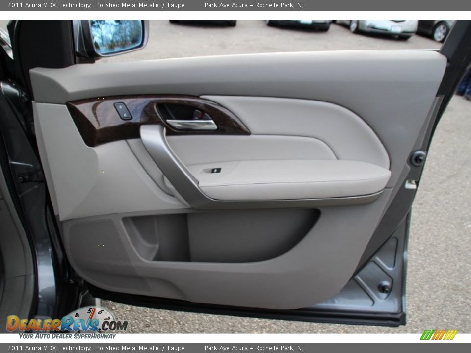2011 Acura MDX Technology Polished Metal Metallic / Taupe Photo #25