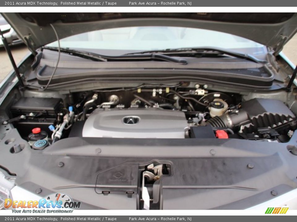 2011 Acura MDX Technology Polished Metal Metallic / Taupe Photo #29