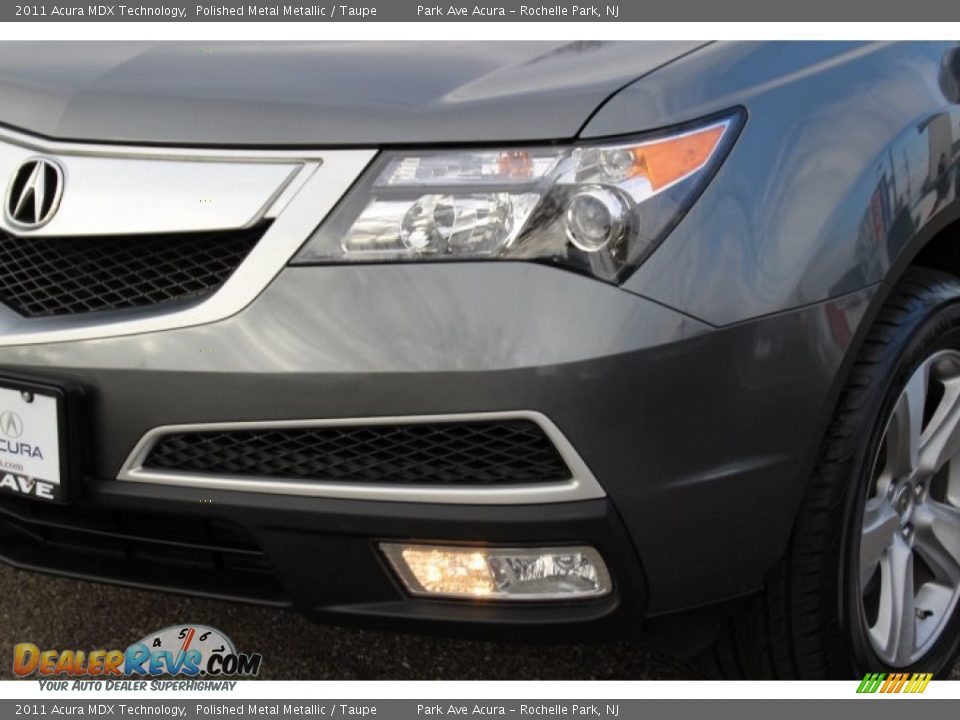 2011 Acura MDX Technology Polished Metal Metallic / Taupe Photo #30