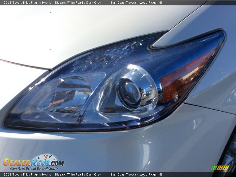 2013 Toyota Prius Plug-in Hybrid Blizzard White Pearl / Dark Gray Photo #29