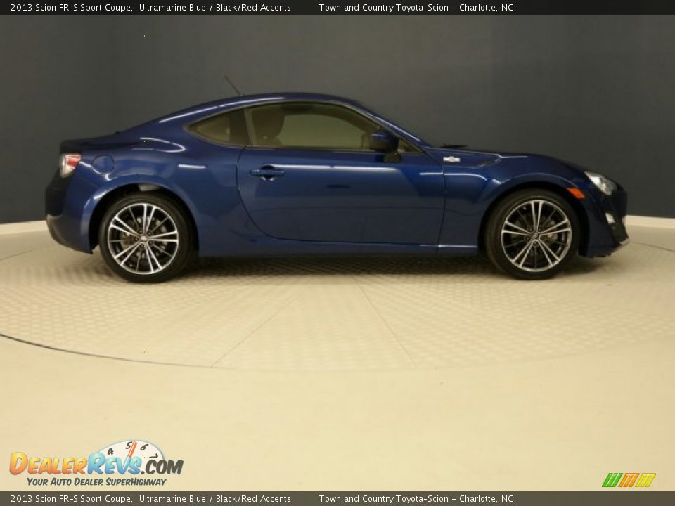 2013 Scion FR-S Sport Coupe Ultramarine Blue / Black/Red Accents Photo #1