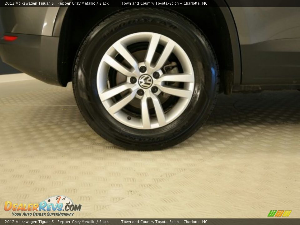 2012 Volkswagen Tiguan S Pepper Gray Metallic / Black Photo #2