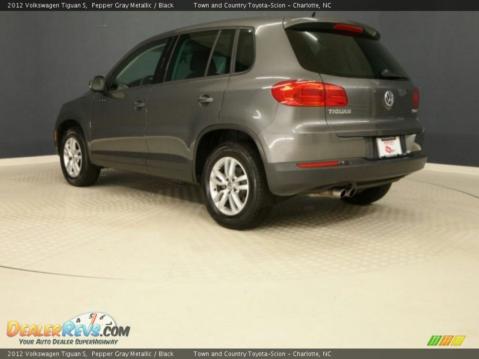 2012 Volkswagen Tiguan S Pepper Gray Metallic / Black Photo #13