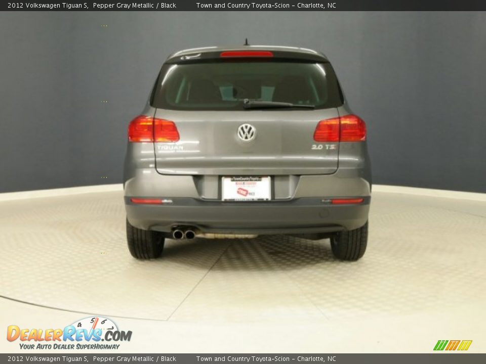 2012 Volkswagen Tiguan S Pepper Gray Metallic / Black Photo #14