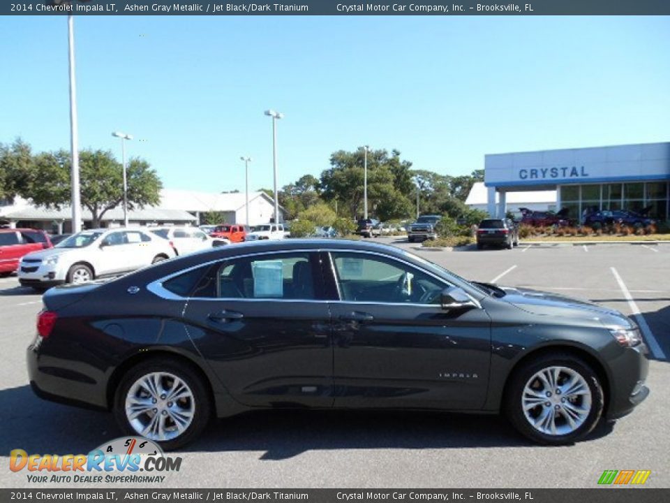 2014 Chevrolet Impala LT Ashen Gray Metallic / Jet Black/Dark Titanium Photo #9