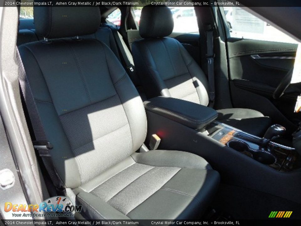 2014 Chevrolet Impala LT Ashen Gray Metallic / Jet Black/Dark Titanium Photo #12