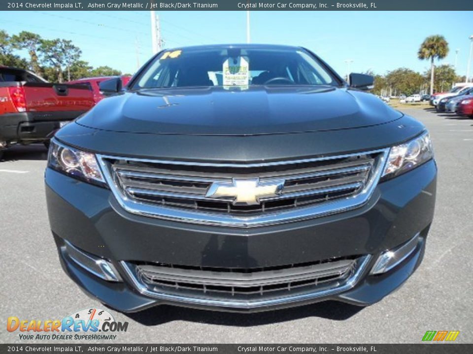 2014 Chevrolet Impala LT Ashen Gray Metallic / Jet Black/Dark Titanium Photo #13