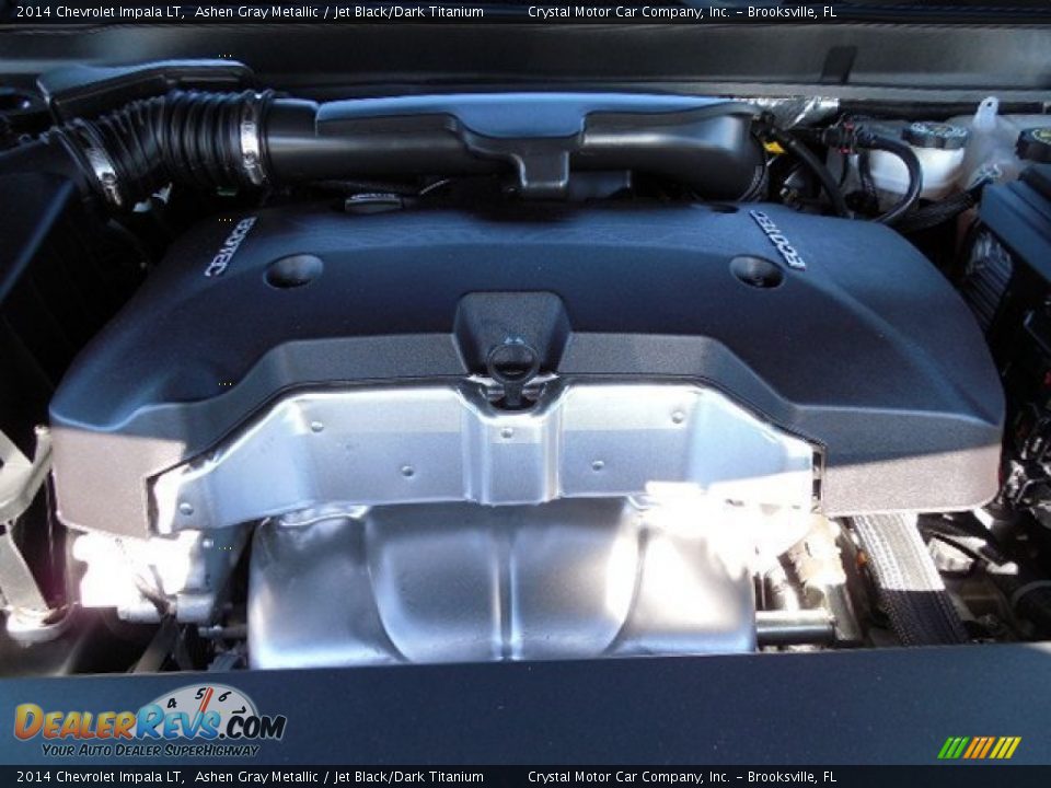 2014 Chevrolet Impala LT Ashen Gray Metallic / Jet Black/Dark Titanium Photo #16