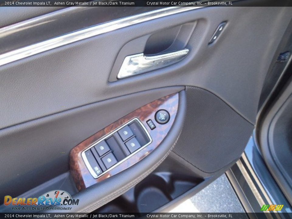 2014 Chevrolet Impala LT Ashen Gray Metallic / Jet Black/Dark Titanium Photo #17