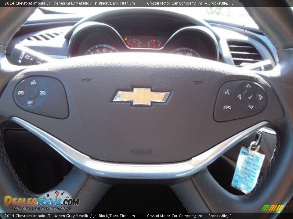 2014 Chevrolet Impala LT Ashen Gray Metallic / Jet Black/Dark Titanium Photo #21