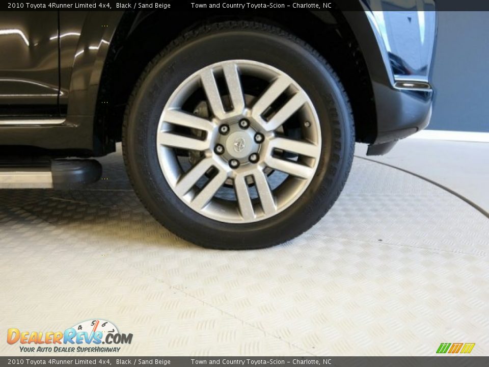 2010 Toyota 4Runner Limited 4x4 Black / Sand Beige Photo #3
