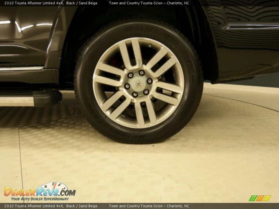 2010 Toyota 4Runner Limited 4x4 Black / Sand Beige Photo #12