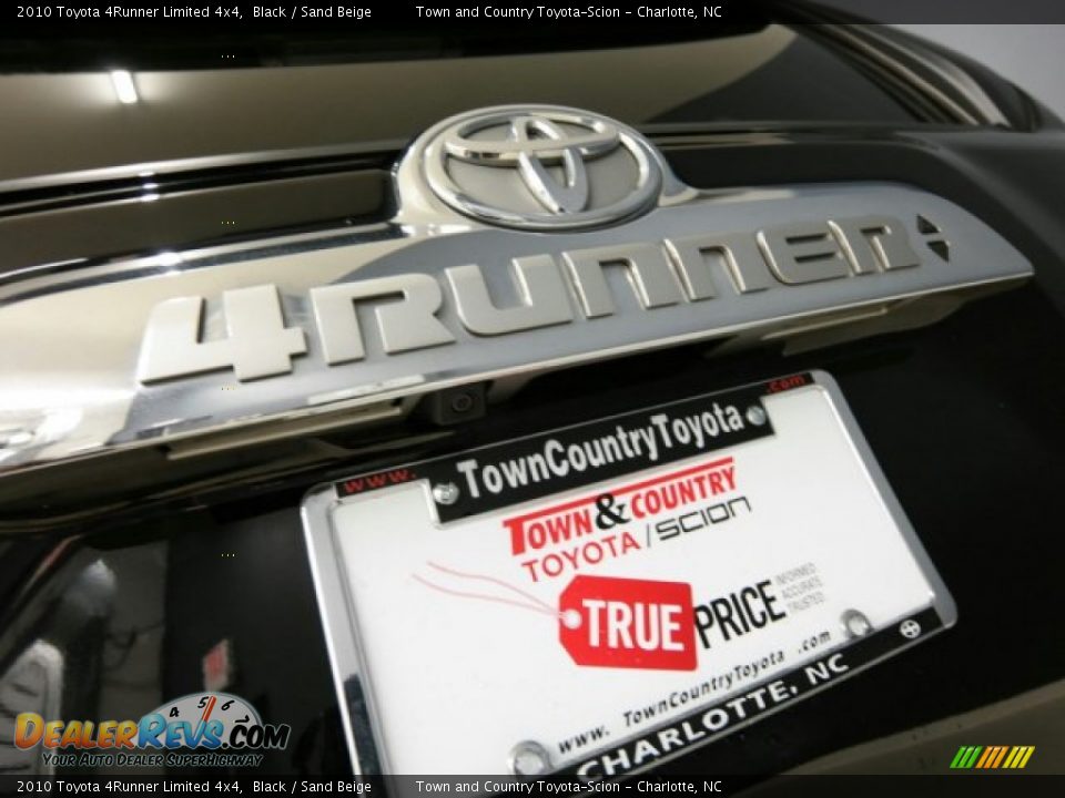 2010 Toyota 4Runner Limited 4x4 Black / Sand Beige Photo #18