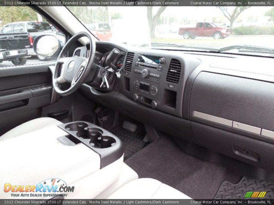2013 Chevrolet Silverado 1500 LT Extended Cab Mocha Steel Metallic / Light Cashmere/Dark Cashmere Photo #11