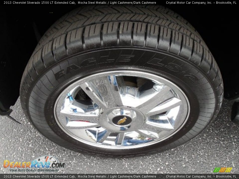 2013 Chevrolet Silverado 1500 LT Extended Cab Mocha Steel Metallic / Light Cashmere/Dark Cashmere Photo #14