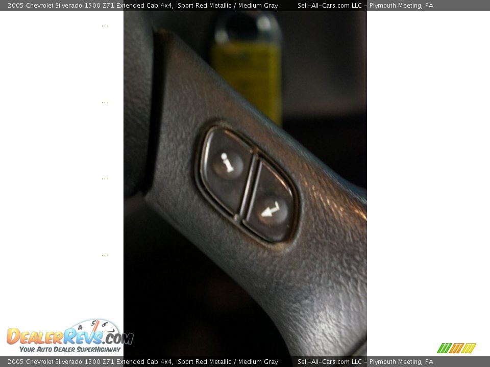 2005 Chevrolet Silverado 1500 Z71 Extended Cab 4x4 Sport Red Metallic / Medium Gray Photo #27