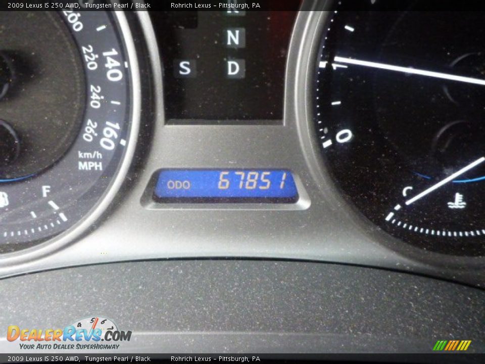 2009 Lexus IS 250 AWD Tungsten Pearl / Black Photo #5