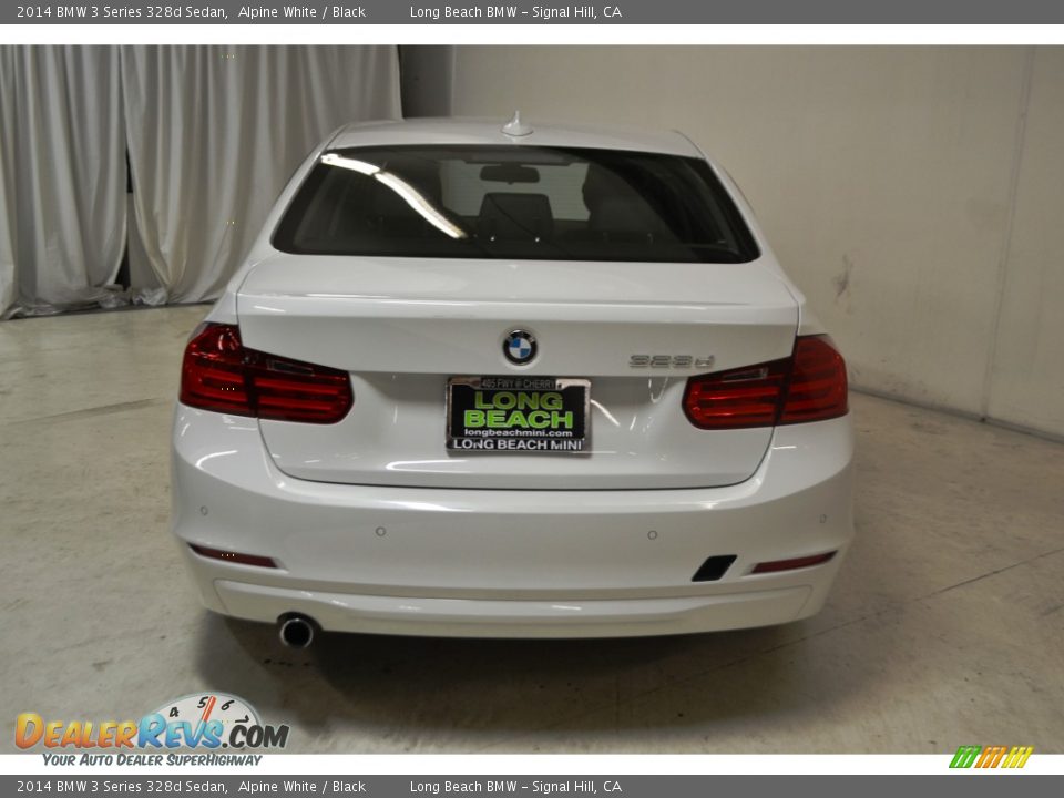 2014 BMW 3 Series 328d Sedan Alpine White / Black Photo #7