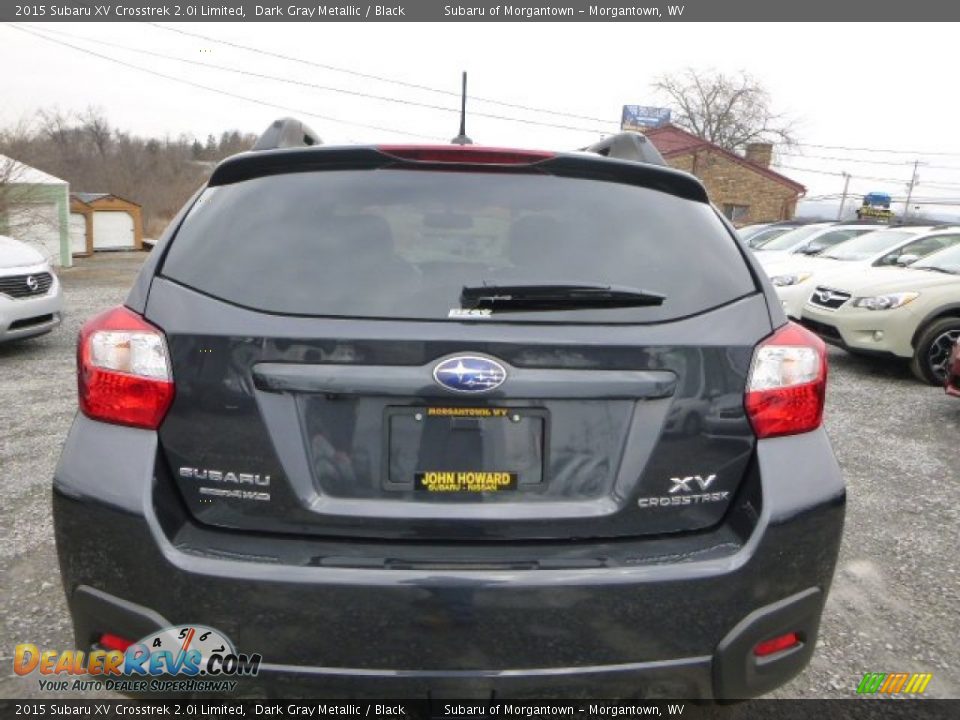 2015 Subaru XV Crosstrek 2.0i Limited Dark Gray Metallic / Black Photo #4