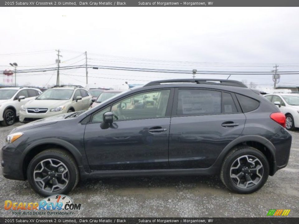 2015 Subaru XV Crosstrek 2.0i Limited Dark Gray Metallic / Black Photo #6