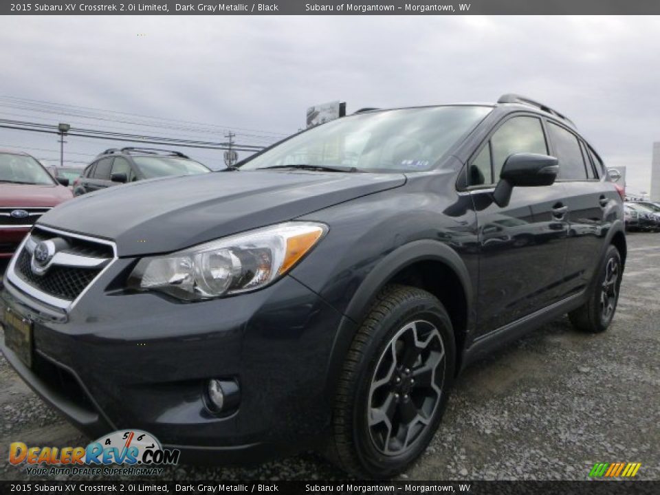 2015 Subaru XV Crosstrek 2.0i Limited Dark Gray Metallic / Black Photo #7
