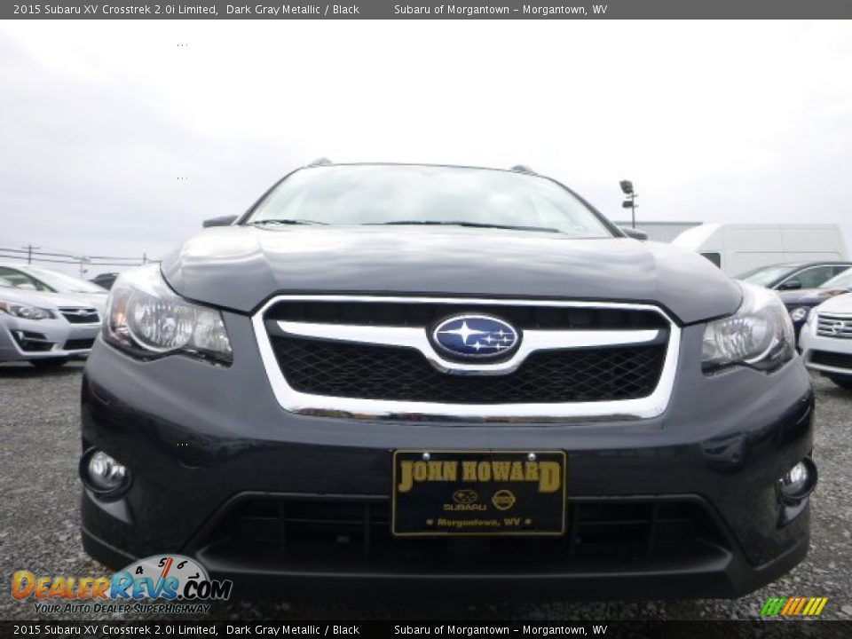 2015 Subaru XV Crosstrek 2.0i Limited Dark Gray Metallic / Black Photo #8