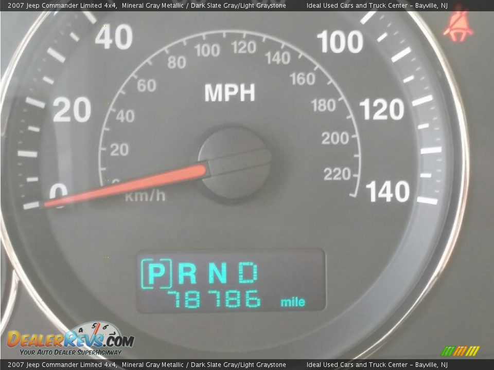 2007 Jeep Commander Limited 4x4 Mineral Gray Metallic / Dark Slate Gray/Light Graystone Photo #31