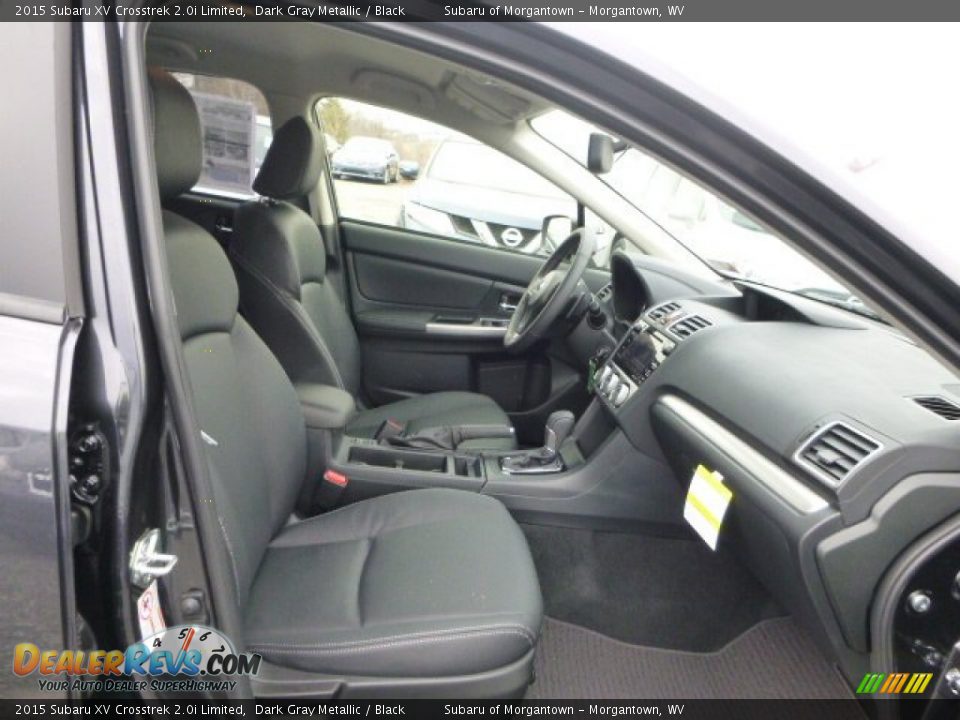 2015 Subaru XV Crosstrek 2.0i Limited Dark Gray Metallic / Black Photo #11