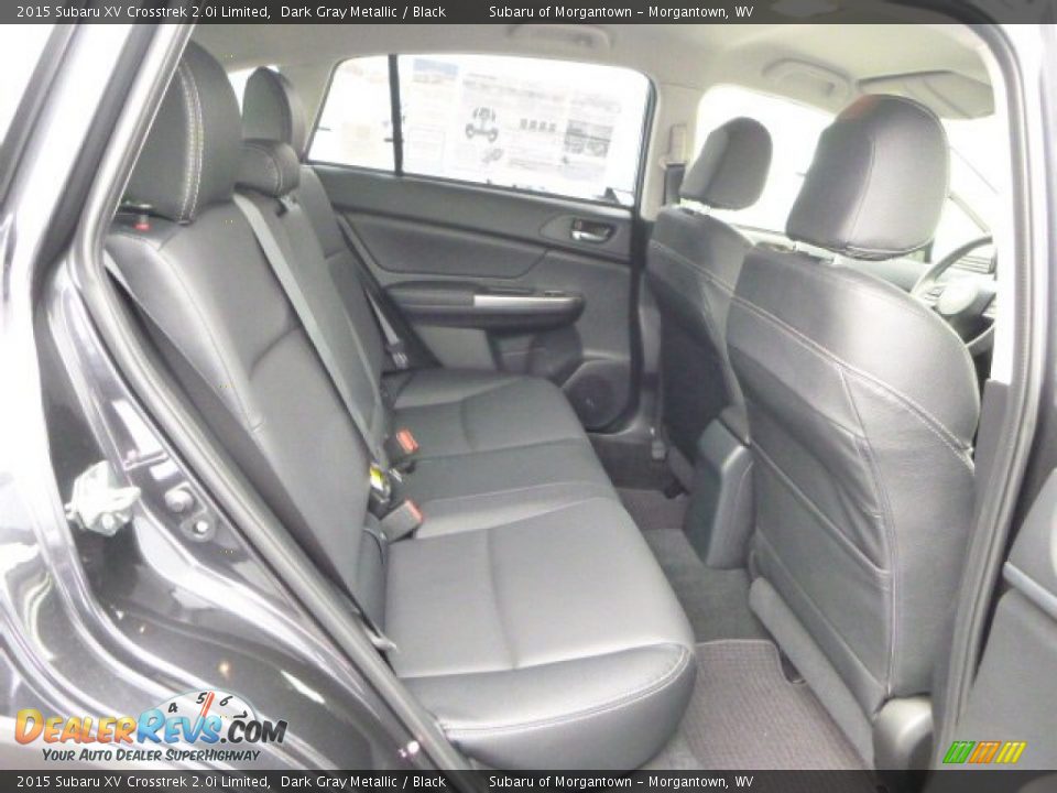 2015 Subaru XV Crosstrek 2.0i Limited Dark Gray Metallic / Black Photo #12