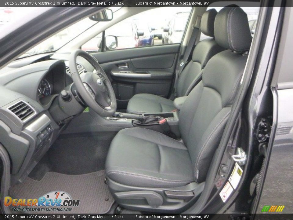 2015 Subaru XV Crosstrek 2.0i Limited Dark Gray Metallic / Black Photo #14