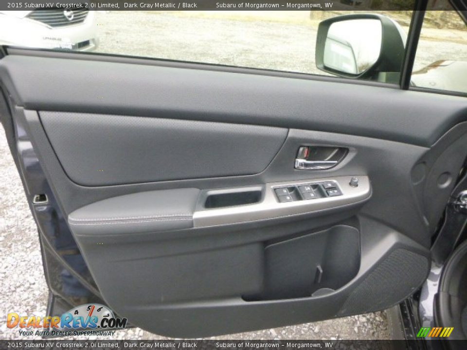 2015 Subaru XV Crosstrek 2.0i Limited Dark Gray Metallic / Black Photo #15