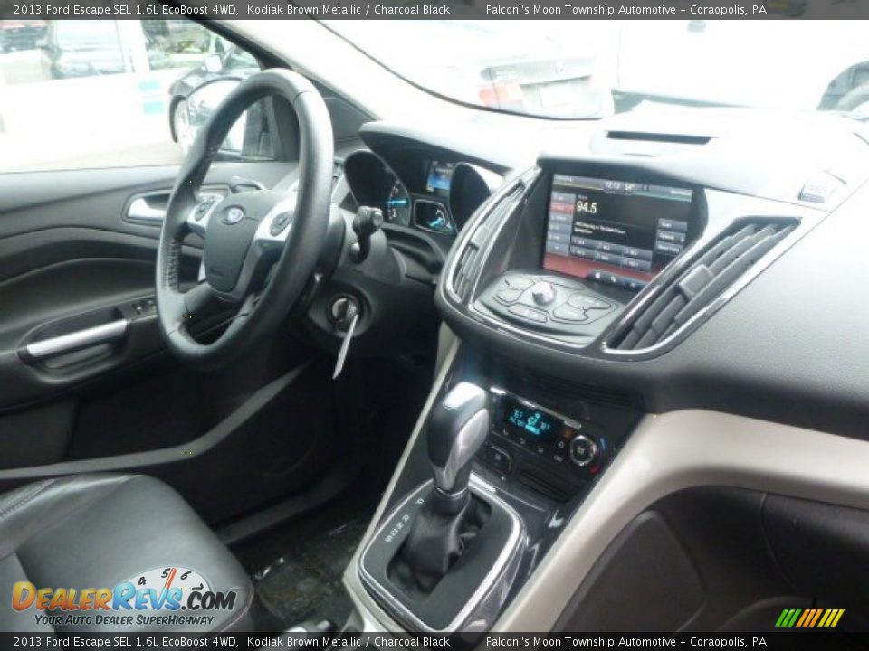 2013 Ford Escape SEL 1.6L EcoBoost 4WD Kodiak Brown Metallic / Charcoal Black Photo #3