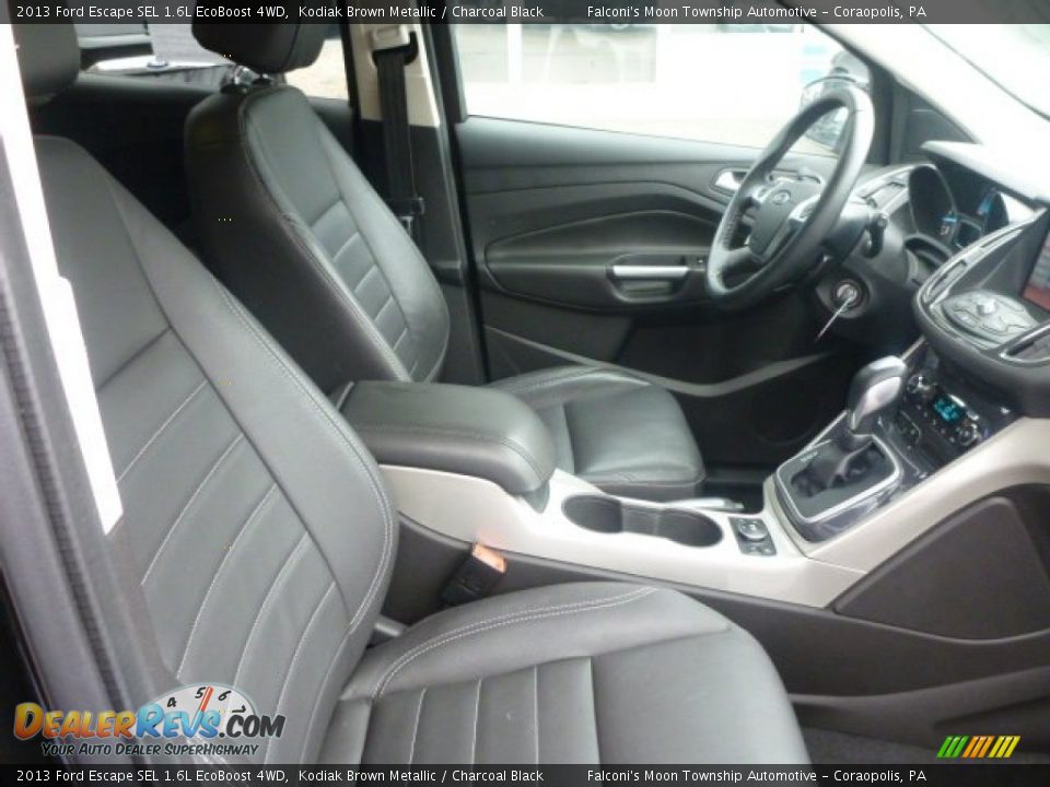 2013 Ford Escape SEL 1.6L EcoBoost 4WD Kodiak Brown Metallic / Charcoal Black Photo #4